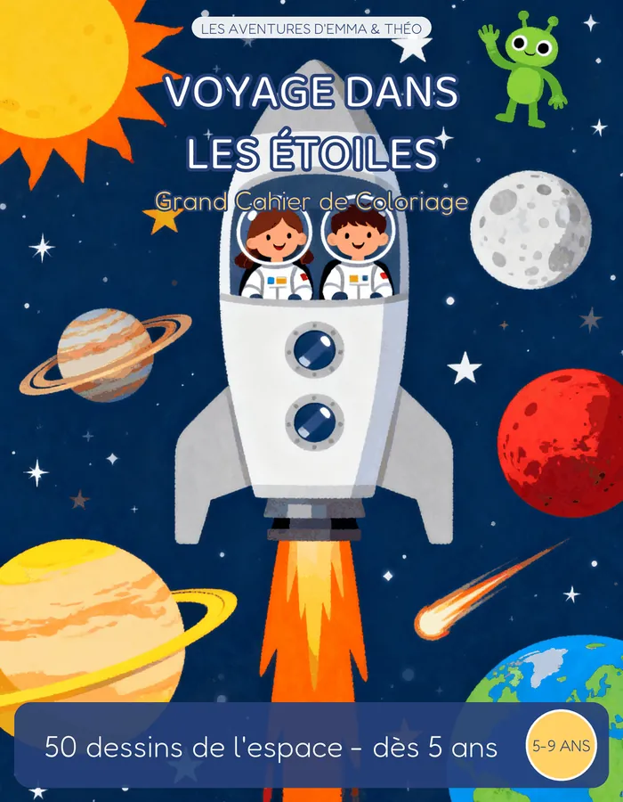 Couverture : Voyage dans les Etoiles